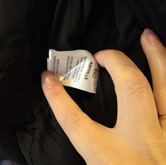 Iro Paris Blue Leather Moto Jacket Size Italian 40 - Picture 6 of 16